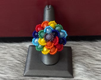 Olivia crystal rings