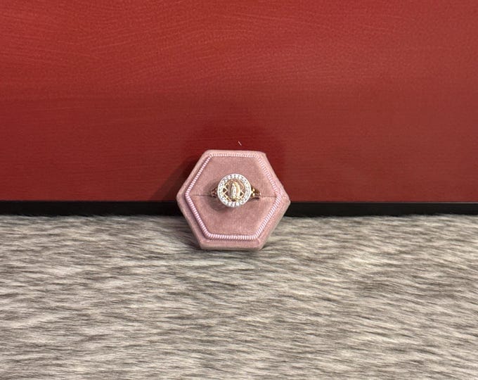 Virgin of Guadalupe ring, size 9.5