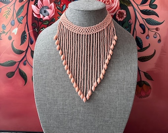 Crystal drop necklace