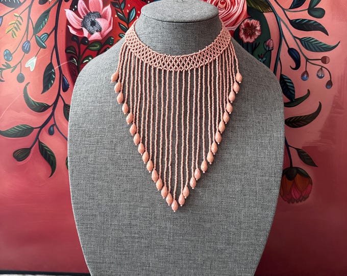 Crystal drop necklace