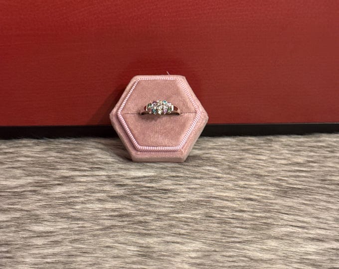 Rainbow Ring size 9