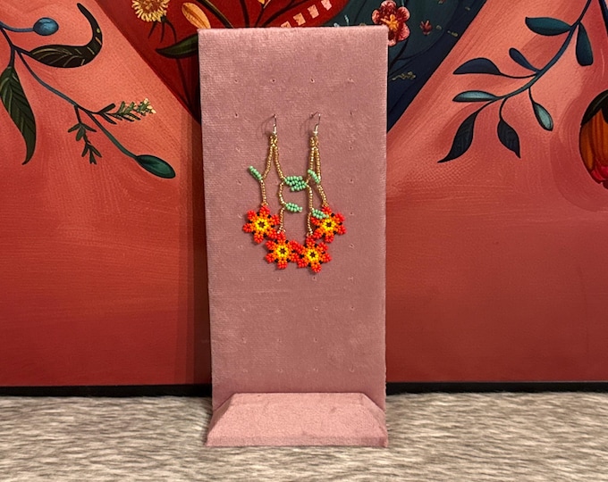 little flower earrings