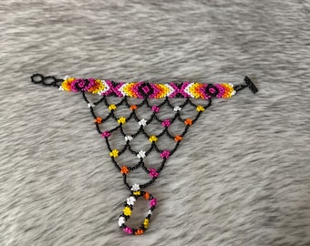 Mayan bracelet with ring
