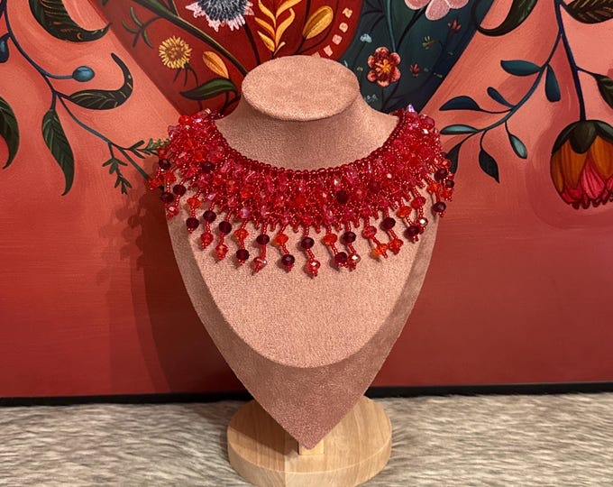 Anubis choker, earring, and bracelet set