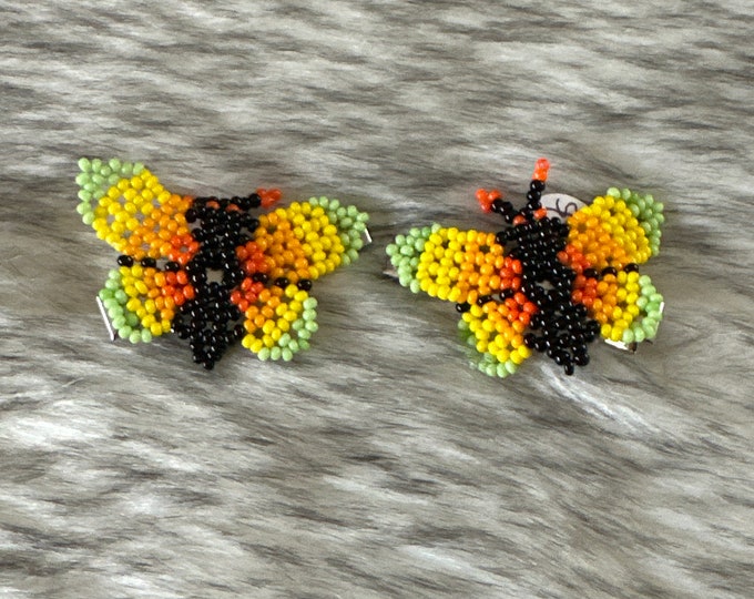Butterfly hair clips for girls