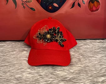 Handmade denim cap