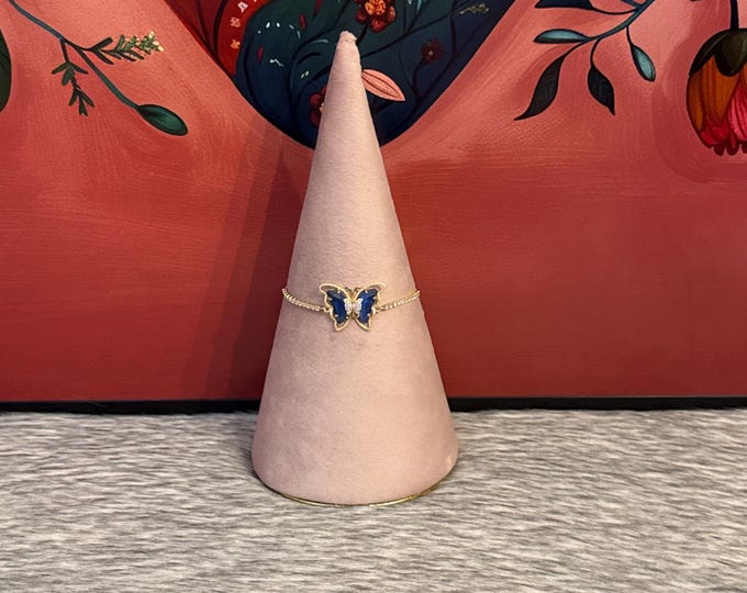 Adjustable Butterfly Bracelet