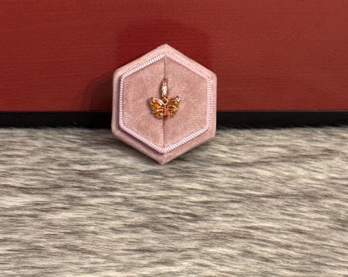 Butterfly pendant charm