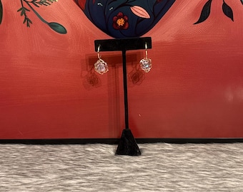 Crystal Flower Earrings