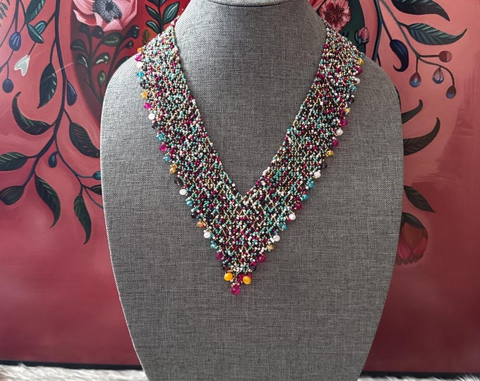 Victoria choker with bracelet and earrings