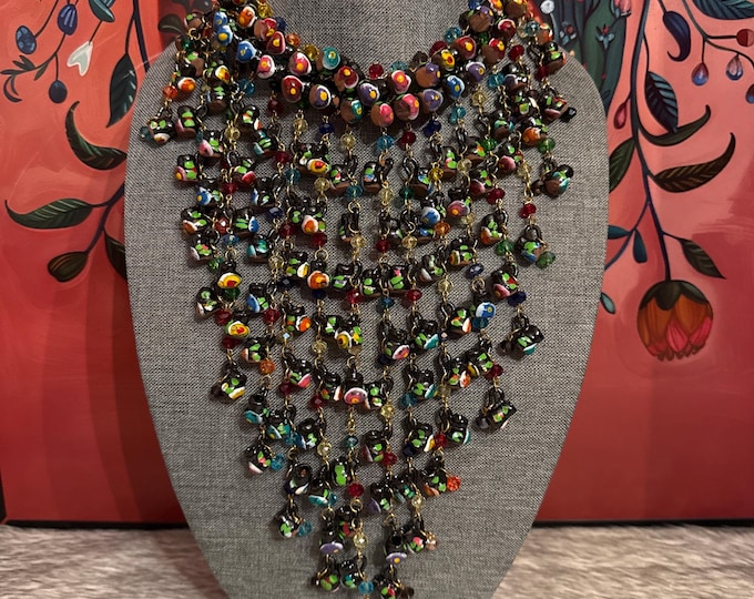 Maxi necklace grandmother's cups