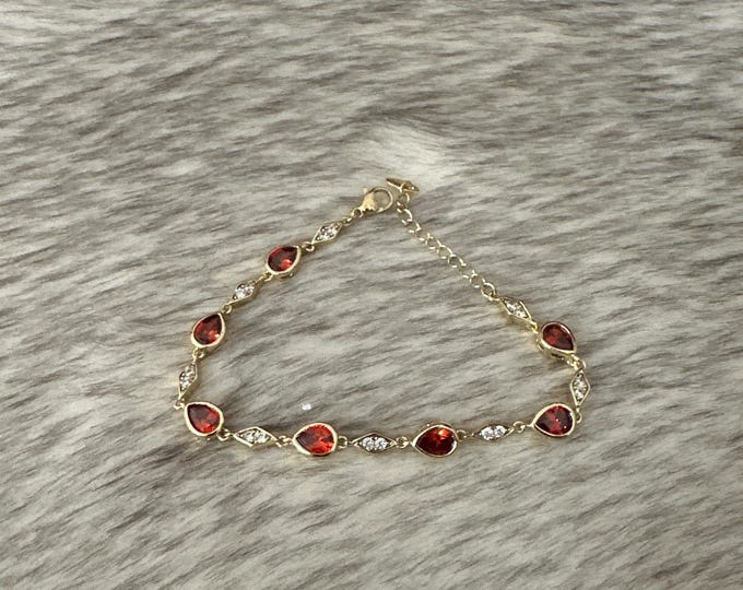Zircon bracelets