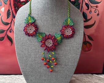 Aura necklace, earring and bracelet set