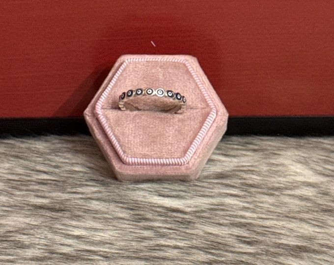 Churumbela ring in 925 silver, size 10