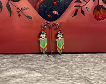 Handmade Frida earrings