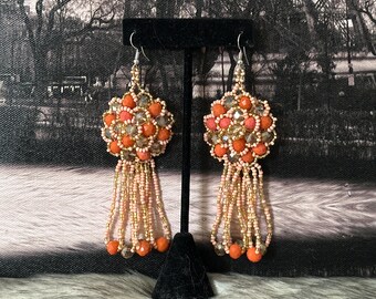 Olivia crystal earrings