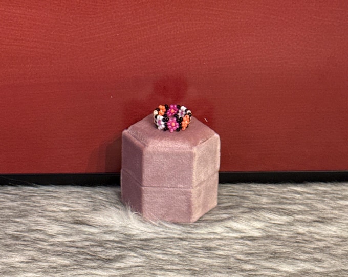 floral wedding ring