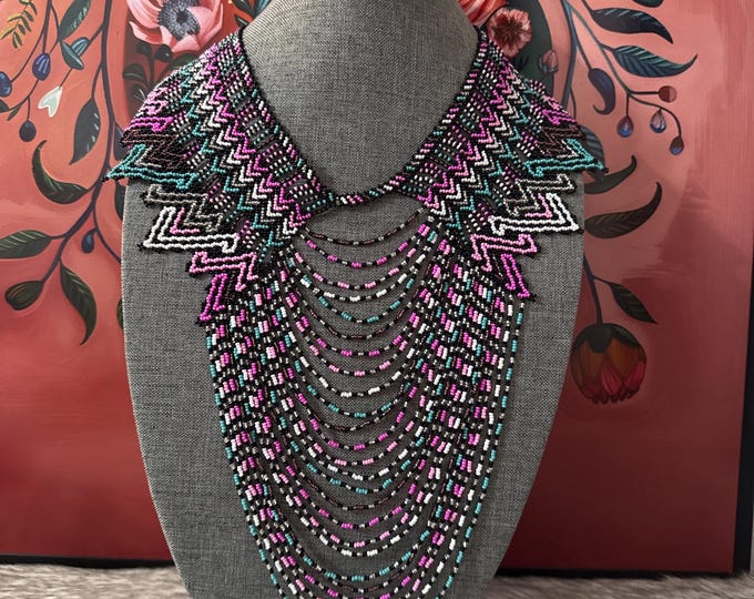 Aztec Goddess necklace, earring, and bracelet set