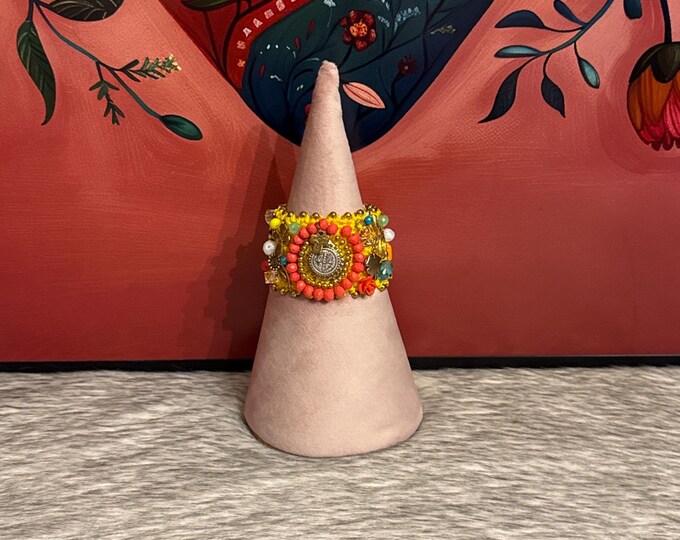 Macrame Bracelet of Saint Benedict