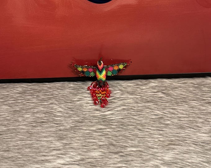 Hummingbird hair clip