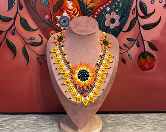 Mayahuel necklace, earrings and bracelet set