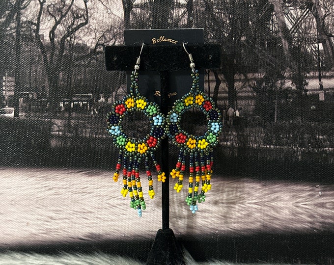 Handmade hoop earrings