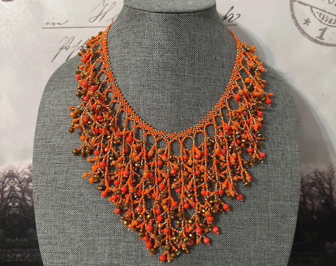 Raices de Cristal necklace and earrings set