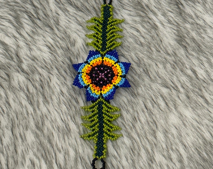 Huichol flower bracelets