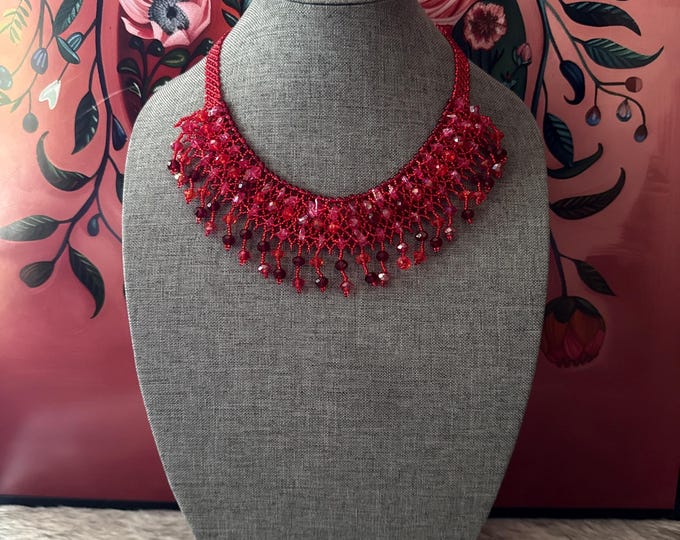 Anubis choker, earring, and bracelet set