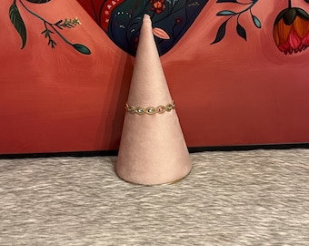 Stainless steel eye bracelet