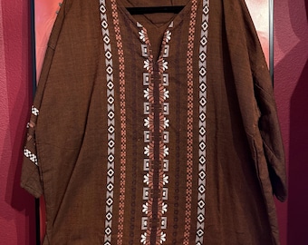 Mexican handmade shirt size 2xl