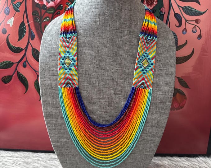 Angel wings necklace and earring set