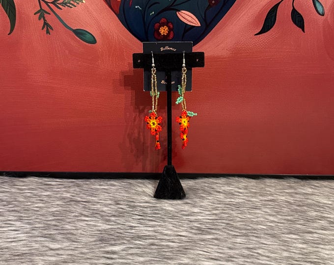 little flower earrings