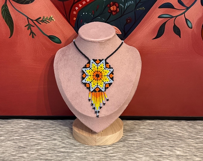 Dreamcatcher necklace and earring set