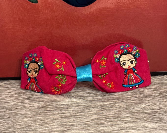 Frida embroidered headband