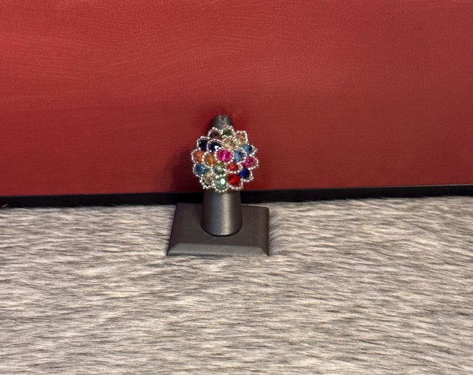 Olivia crystal rings