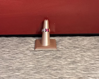 floral wedding ring