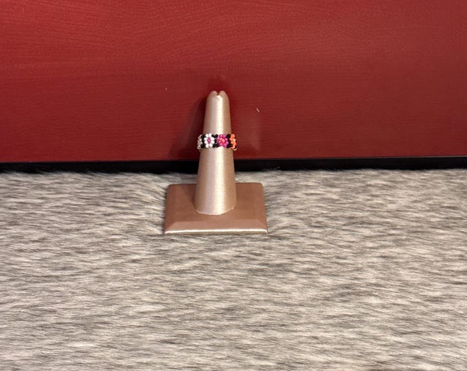 floral wedding ring