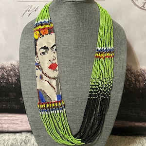 frida huichol necklace