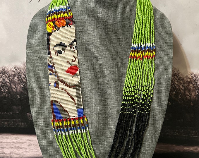 frida huichol necklace