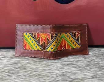 Handmade leather wallet for men