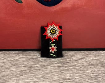 Handmade flower bracelet