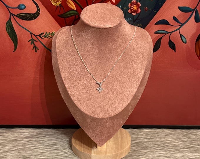 necklace with Witch's Knot pendant