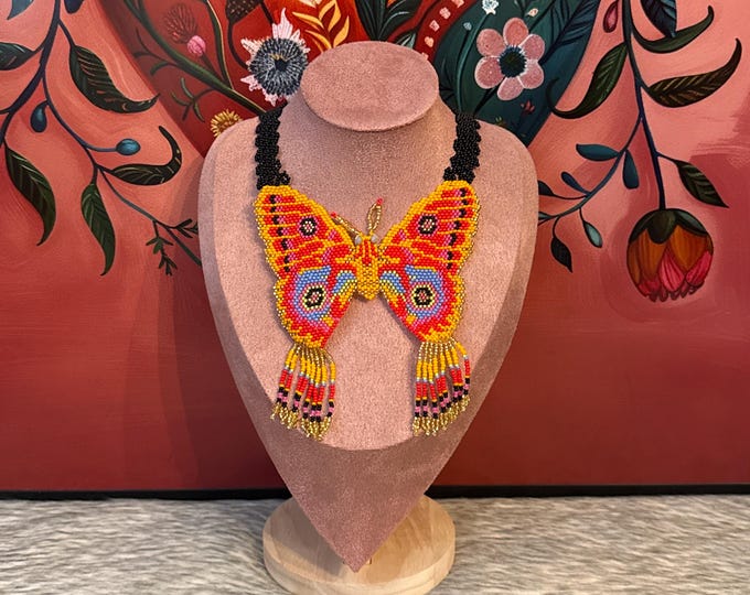 Imperial Butterfly necklace, earrings and bracelet set