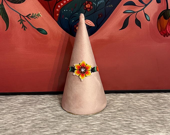Huichol Flower Bracelets