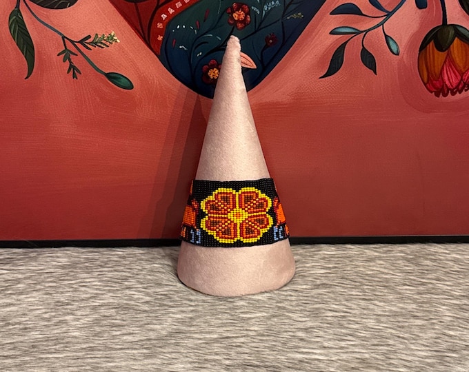 Huichol bracelets or anklets