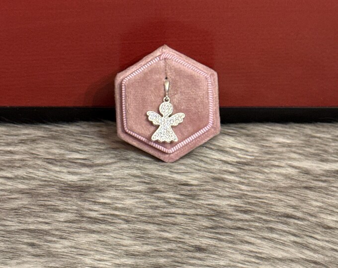 Angel pendant in 925 silver