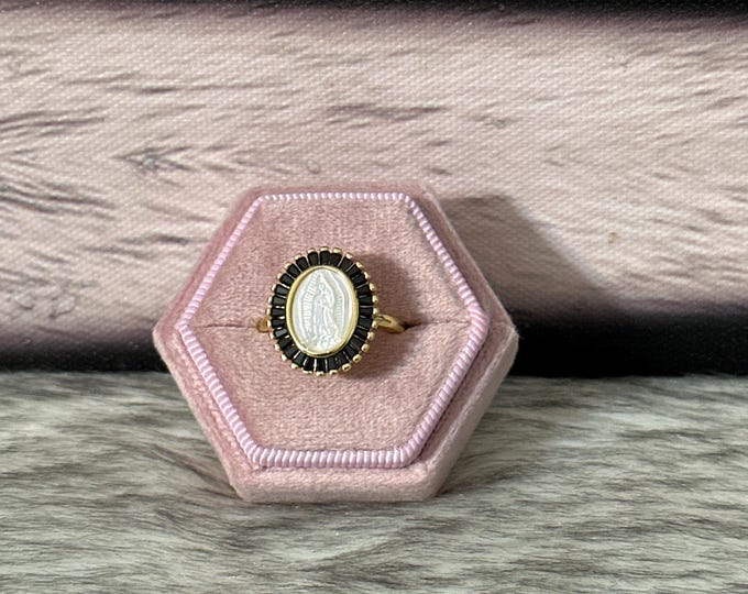 Virgin of Guadalupe ring size 7 adjustable