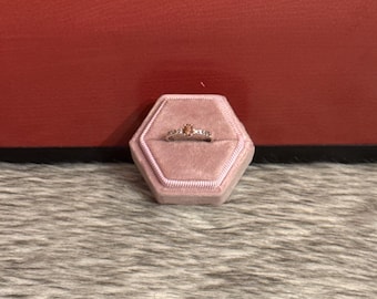 Solitaire ring, size 6.5