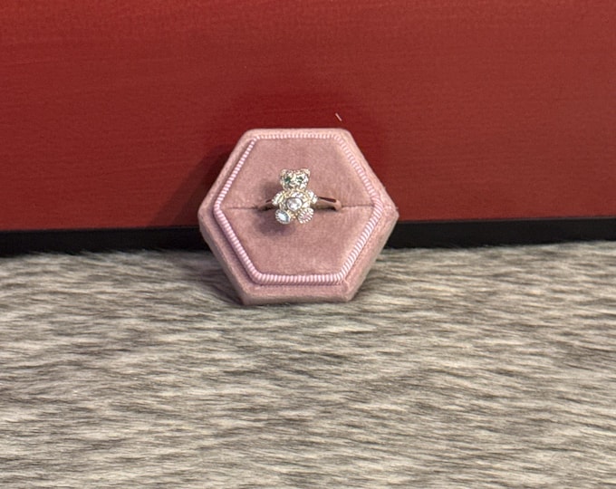 Teddy Bear Ring size 7.5